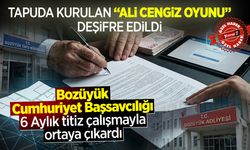 Tapuda Kurulan "Ali Cengiz Oyunu" deşifre edildi