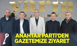 ANAHTAR PARTİ BİLECİK TEŞKİLATINDAN GAZETEMİZE ZİYARET