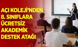 Bilecik Açı Koleji’nden 8. Sınıflara Ücretsiz Akademik Destek Atağı