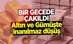 Bir gecede çakıldı: Altın ve Gümüşte inanılmaz düşüş