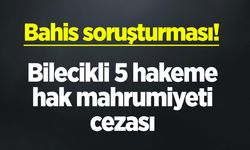 Bilecikli 5 hakeme hak mahrumiyeti cezası