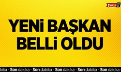 Yeni başkan belli oldu