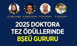 2025 Doktora Tez Ödüllerinde Üniversite Gururu