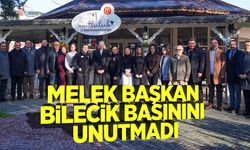 Melek Başkan Bilecik Basınını Unutmadı