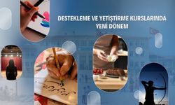 BİLECİK'TE DESTEKLEME VE YETİŞTİRME KURSLARINDA YENİ DÖNEM BAŞLIYOR