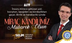 Başkan Tuna Miraç Kandili Mesajı