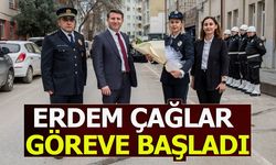 Erdem Çağlar Göreve Başladı