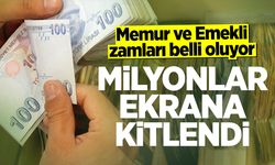 Milyonlar ekrana kitlendi: Memur ve Emekli Zamları Belli Oluyor