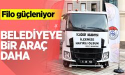 Filo güçleniyor: Belediyeye bir araç daha