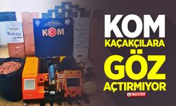 KOM Ekipleri Kaçakçılara Göz Açtırmıyor