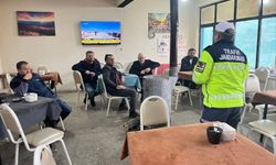 Köylerde Kış Mevsimi Trafik Bilgilendirmesi