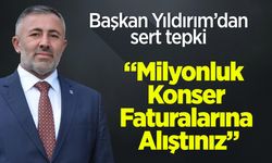 Başkan Yıldırım'dan sert tepki