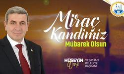 Başkan Ocak Miraç Kandili Mesajı