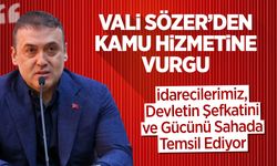 Vali Sözer’den Kamu Hizmetine Vurgu