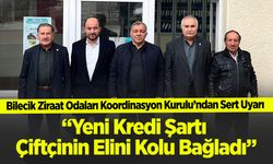 Bilecik Ziraat Odaları Koordinasyon Kurulu’ndan Sert Uyarı