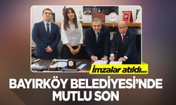 Bayırköy Belediyesi'nde mutlu son
