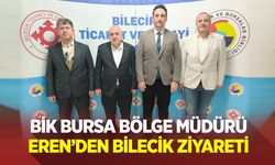 BİK BURSA BÖLGE MÜDÜRÜ EREN'DEN BİLECİK ZİYARETİ