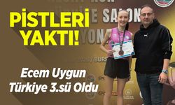 Pistleri Yaktı: Ecem Uygun Türkiye 3.sü Oldu
