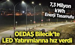 7,3 Milyon kWh Enerji Tasarrufu