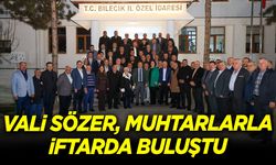 Vali Sözer muhtarlarla iftarda buluştu