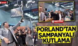 Porland'tan şampanyalı kutlama