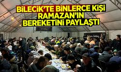 Binlerce kişi Ramazan’ın bereketini paylaştı