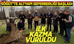 İlk Kazma Vuruldu: Söğüt’te Altyapı Seferberliği Başladı
