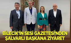Bilecik'in Sesi Gazetesi'nden Şalvarlı Başkana Ziyaret