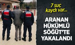 Aranan Hükümlü Söğüt’te Yakalandı: 7 suç kaydı var