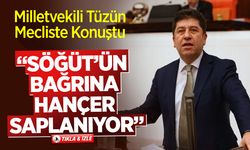 Tüzün: “Söğüt’ün Bağrına Hançer Saplanıyor”