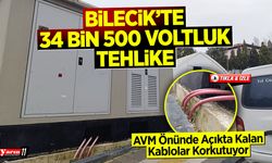 Bilecik'te 34 Bin 500 Voltluk Tehlike