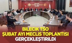 Bilecik TSO Şubat Ayı Meclis Toplantısı Gerçekleştirildi