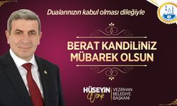 Vezirhan Belediye Başkanı Hüseyin Ocak’tan Berat Kandili Mesajı