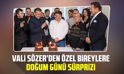 Vali Sözer’den Özel Bireylere Doğum Günü Sürprizi