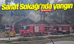 Sanat Sokağı'nda yangın