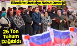 Bilecik’te Üreticiye Nohut Desteği