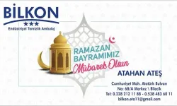 BİLKON ENDÜSTRİYEL TEMİZLİK AMBALAJ RAMAZAN BAYRAMI TEBRİĞİ