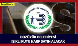 IŞIKLI KUTU HARF SATIN ALINACAKTIR