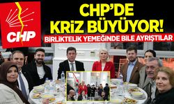 CHP'de Kriz Büyüyor: Birliktelik yemeğinde bile ayrıştılar!