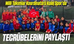 Milli Takımlar Koordinatörü Kolej Spor’da Tecrübelerini paylaştı