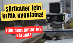 Sürücüler için kritik uygulama!