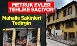 Bilecik’te Metruk Evler Tehlike Saçıyor