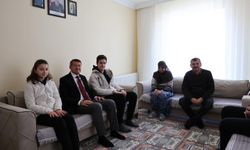 Müdür Şimşek’ten Şehit Ailesine Ziyaret