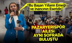 Pazaryerispor Ailesi Aynı Sofrada Buluştu