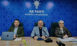 AK Parti Bilecik İl Yönetimi haftalık toplantıda bir araya geldi