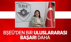 Üniversiteden bir uluslararası başarı daha