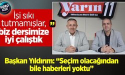 Başkan Yıldırım: “Seçim olacağından bile haberleri yoktu''