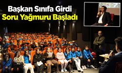 Başkan Sınıfa Girdi, Soru Yağmuru Başladı