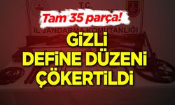 Gizli Define Düzeni Çökertildi