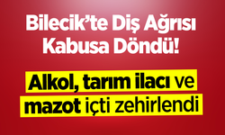 Bilecik'te Diş Ağrısı Kabusa Döndü: alkol, tarım ilacı ve mazot içti...